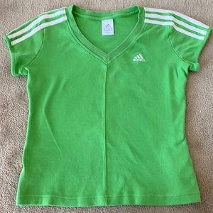 Green Adidas T